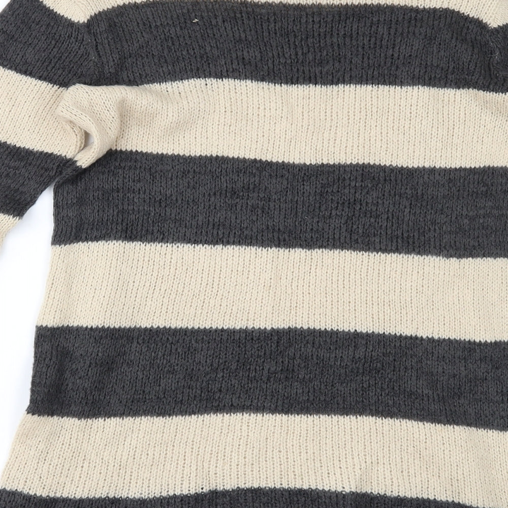 Womens UK Size 12 Dorothy Perkins Beige Pullover Jumper