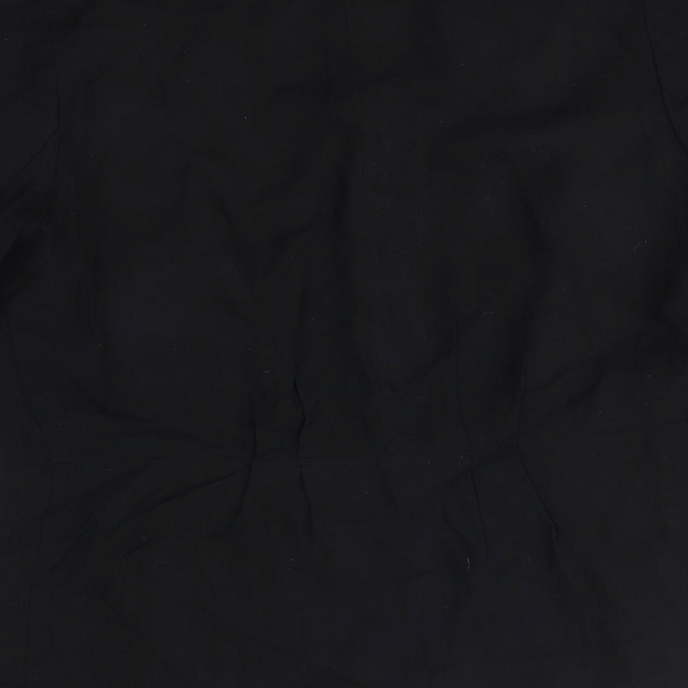 Womens UK Size 8 Oasis Black Cardigan Jumper