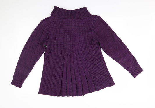 Womens UK Size M alexara Purple Pullover Jumper