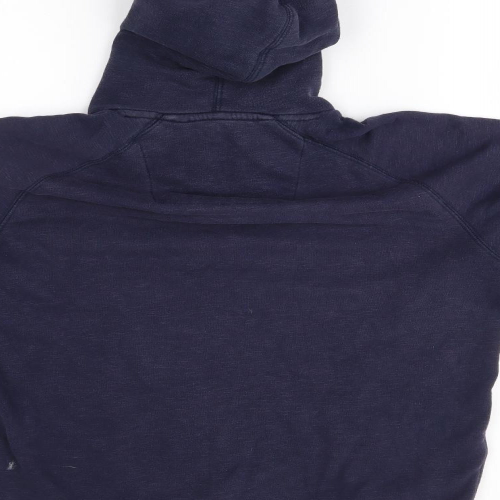 Tu Womens Blue Pullover Hoodie Size S