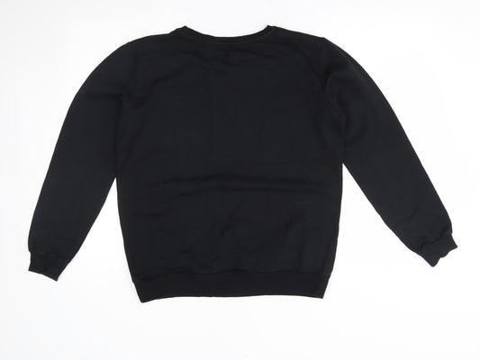 Womens UK Size 10 Dorothy Perkins Black Pullover Jumper