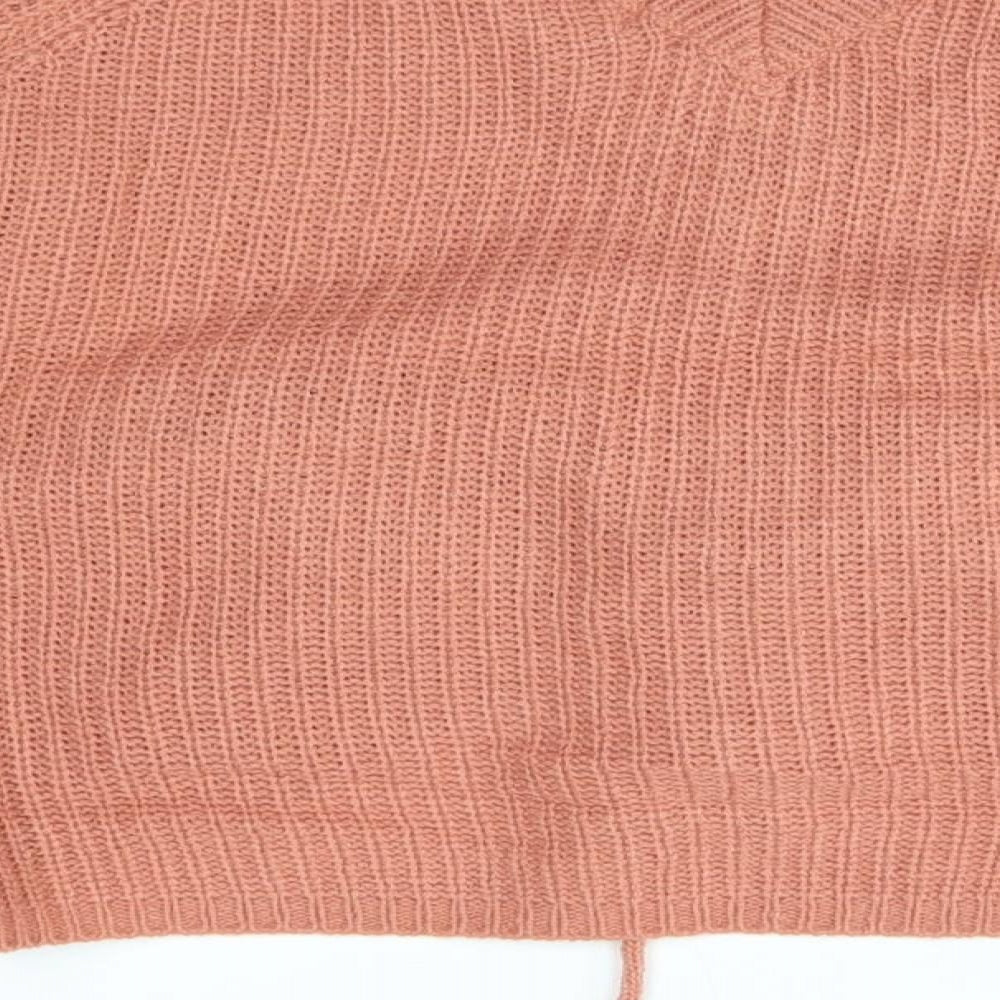 Jolie & Joy Womens Orange Cardigan Jumper Size M