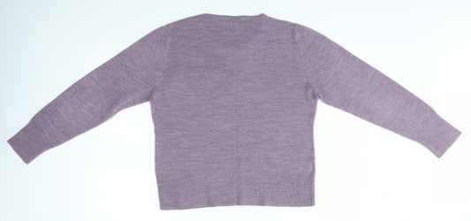 Womens UK Size 18 Matalan Purple Pullover Jumper