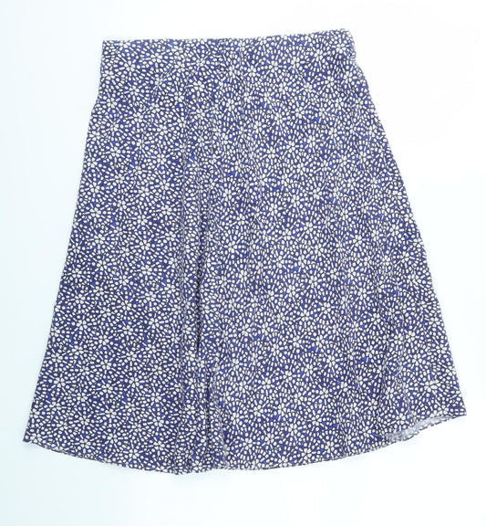 M&S Womens Multicoloured   A-Line Skirt Size L