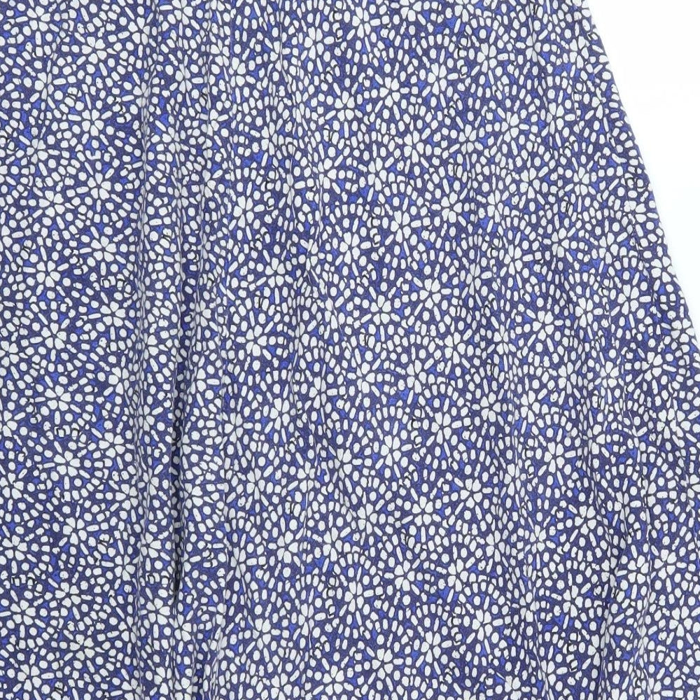 M&S Womens Multicoloured   A-Line Skirt Size L