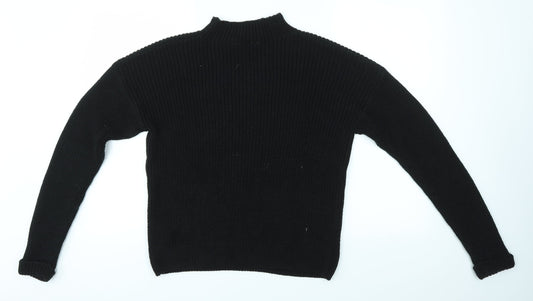 Primark Womens Black Pullover Jumper Size S