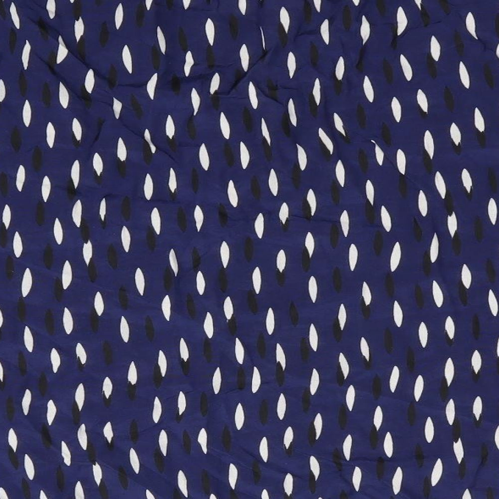 Womens UK Size Preworn Blue Basic Blouse