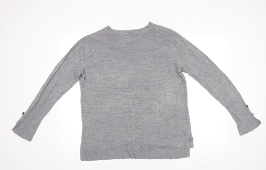 Primark Womens Grey Pullover Jumper Size L
