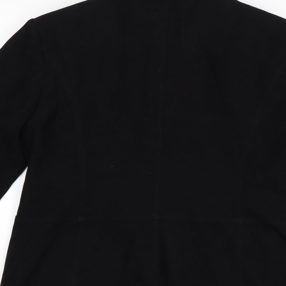 Womens UK Size 10 OPUS Black Jacket