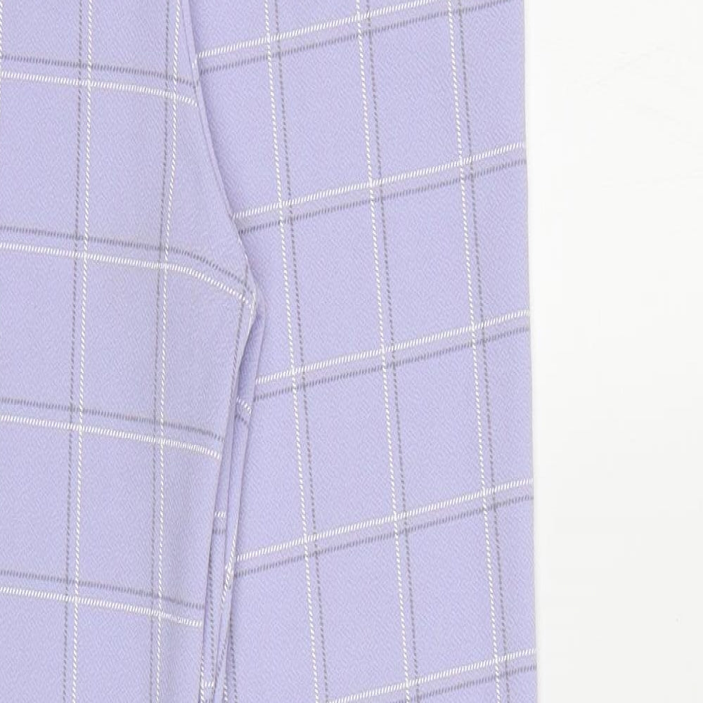 Womens UK Size 8 I SAW IT FIRST Regular Fit Purple Trousers