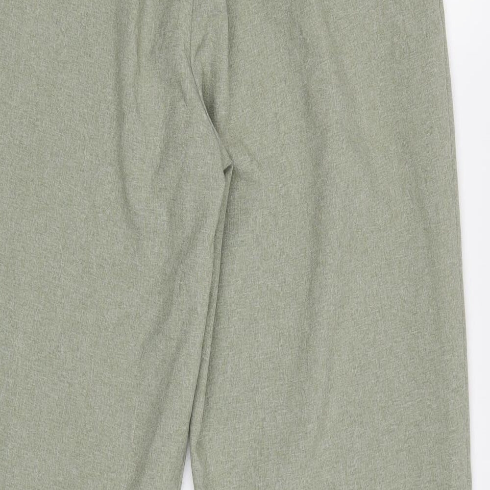 Classic Womens Green Trousers Size 14 L25 in