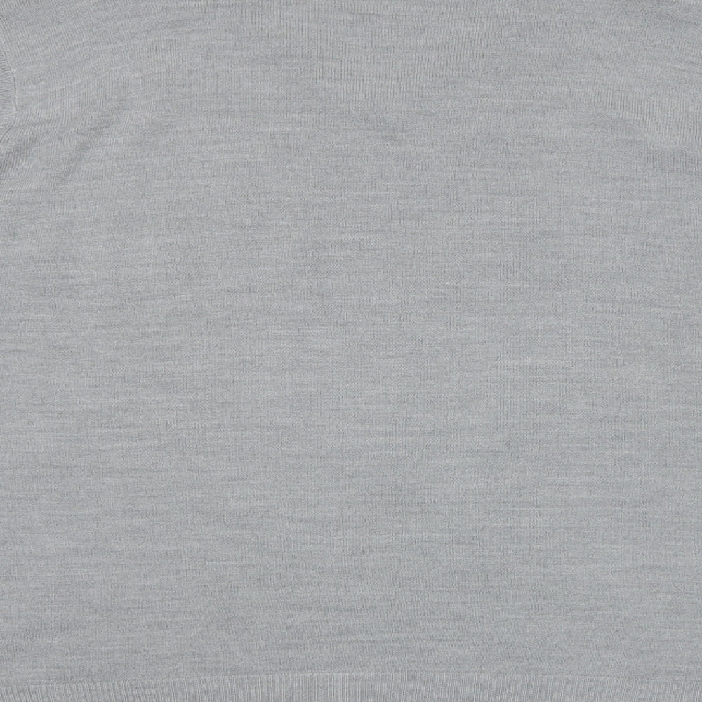 M&S Mens Grey Pullover Jumper Size L