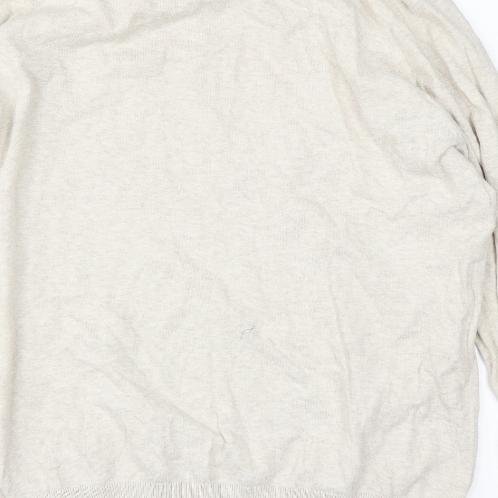 Womens UK Size M Matalan Beige Pullover Jumper