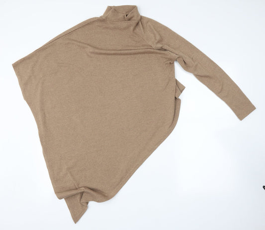 AX Paris Womens Brown Pullover Jumper Size 8