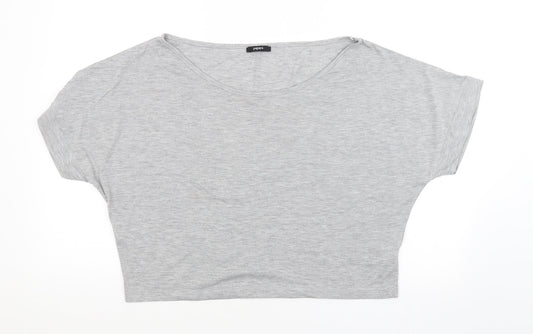 Papaya Womens Grey Basic Blouse Size 16