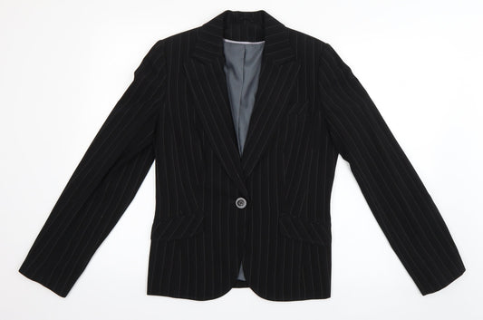 Womens UK Size 10 Dorothy Perkins Black Jacket