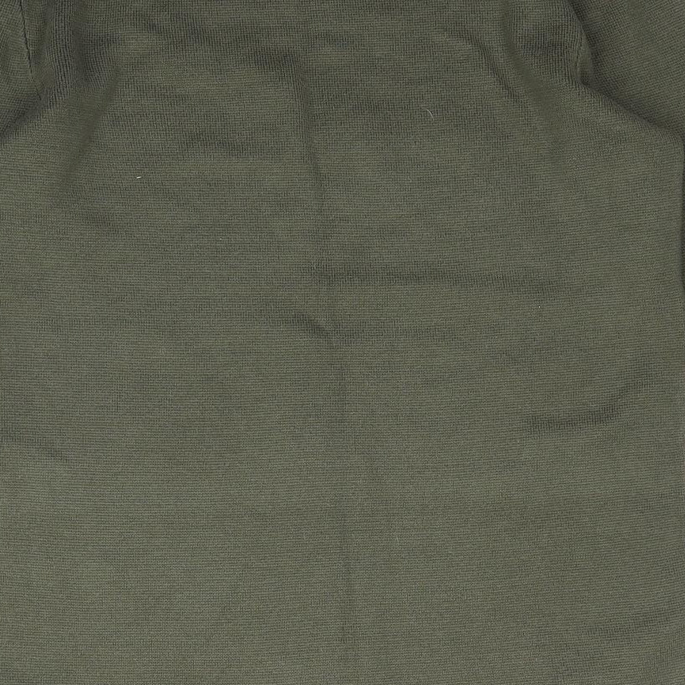 Topman Mens Green Knit Pullover Jumper Size XS