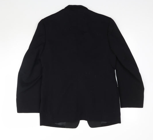 Cecil Minkless Mens Black Jacket Suit Jacket One Size