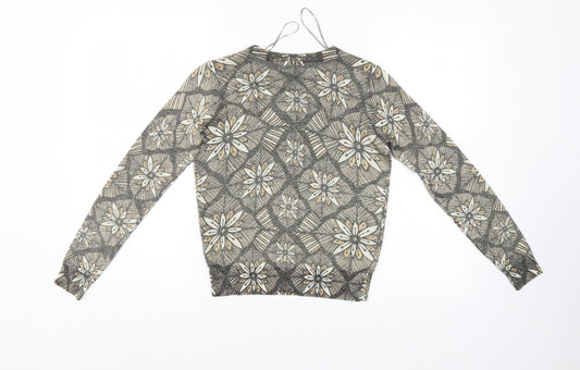 Womens UK Size M&S Multicoloured Shrug Jumper
