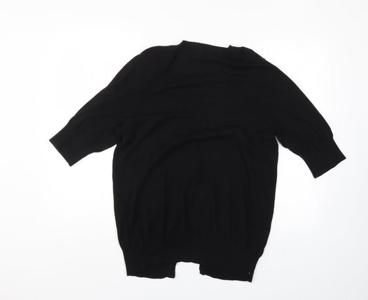 Evans Womens Black Pullover Jumper Size 14