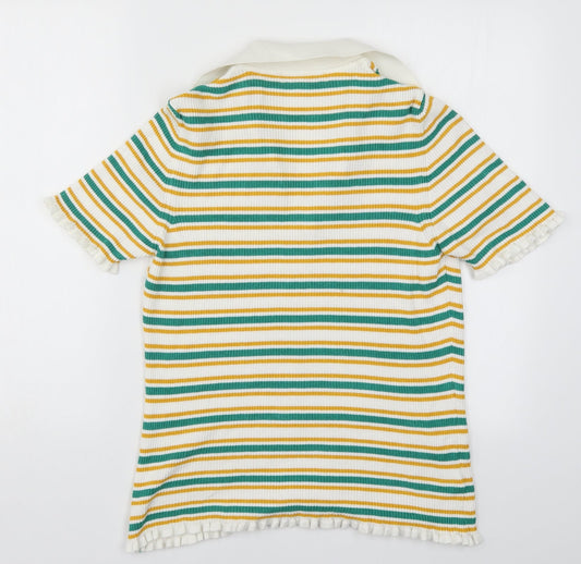 Womens UK Size L NEXT Green Pullover Jumper