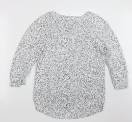 Gap Womens Blue Knit Pullover Jumper Size M