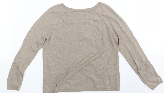 Gap Womens Beige Pullover Jumper Size S