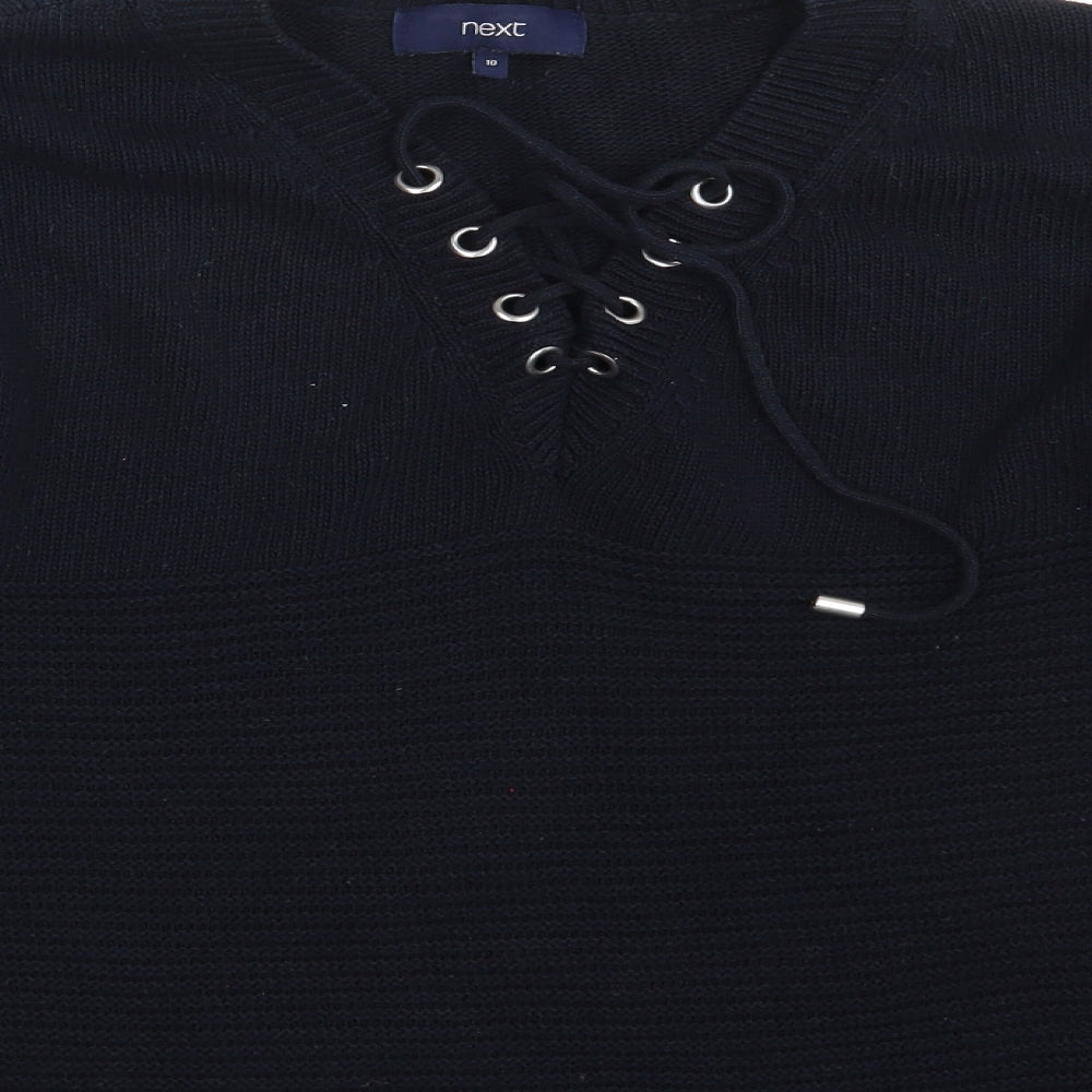 Womens UK Size 10 Next Blue Pullover Jumper