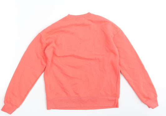 Primark Womens Orange Pullover Jumper Size 4
