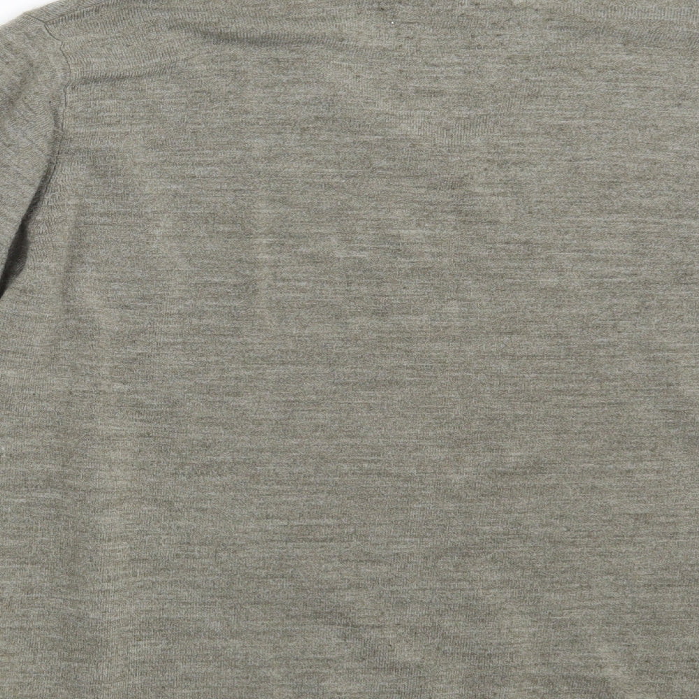 Mens UK Size L M&S Grey Pullover Sweatshirt