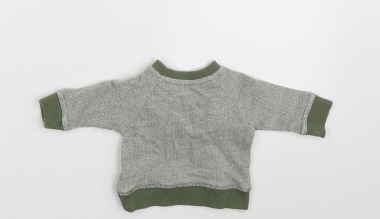 Nutmeg Baby Green Pullover Jumper Size 0-3 Months