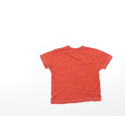 NEXT Baby Orange Basic T-Shirt Size 9-12 Months