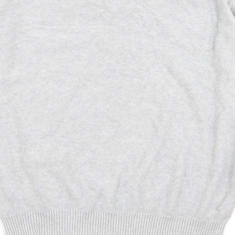 Le Breve Mens Grey Pullover Jumper Size L