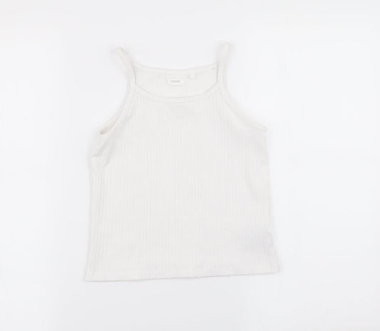 NEXT Girls White Camisole Tank Size 11 Years