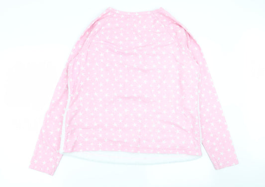 F&F Womens Multicoloured Geometric Top Pyjama Top Size 12