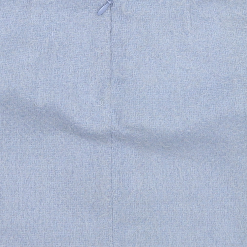 Dorothy Perkins Womens Blue A-Line Skirt Size 8