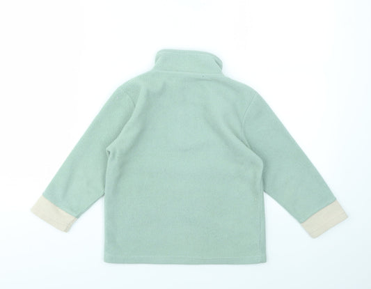 TOP HIT COLLECTION Boys Green Pullover Jumper Size 5-6 Years
