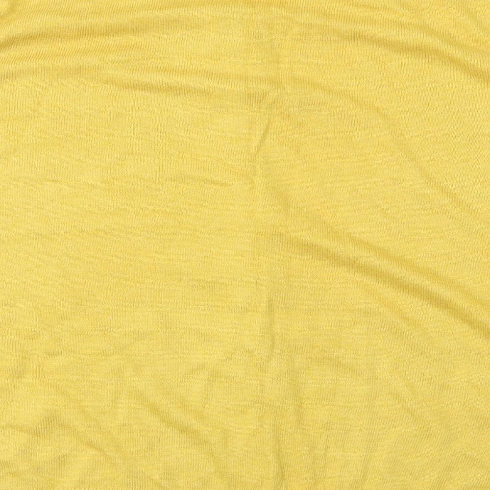Womens UK Size XL Bonmarché Yellow Full Zip Jumper