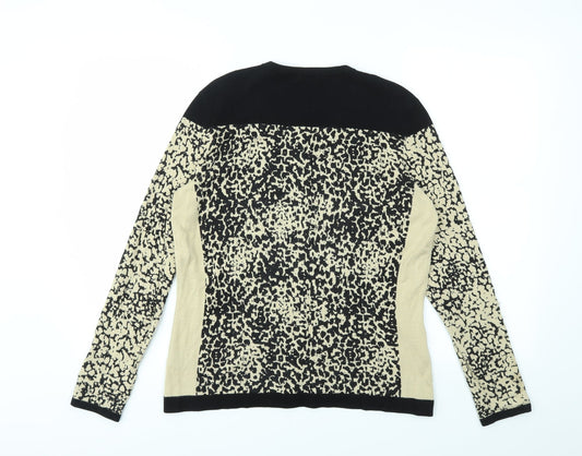 Womens UK Size S PLANET Multicoloured Cardigan Jumper