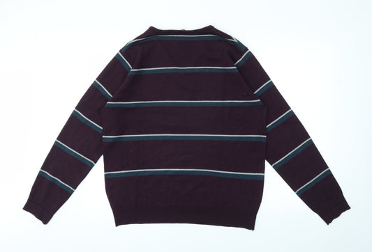 Mens UK Size L Cedar Wood State Multicoloured Pullover Sweatshirt