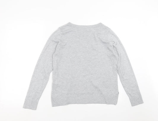 Womens UK Size 12 NEXT Grey Pullover Jumper