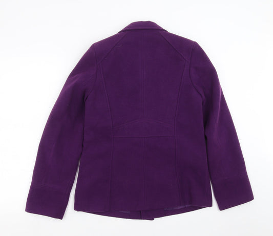 Autonomy Womens Purple Jacket Size 10