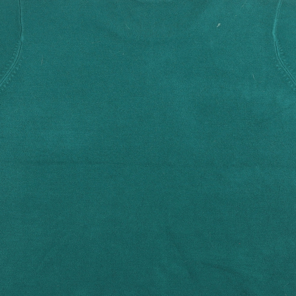 Womens UK Size 18 BHS Green Pullover Jumper