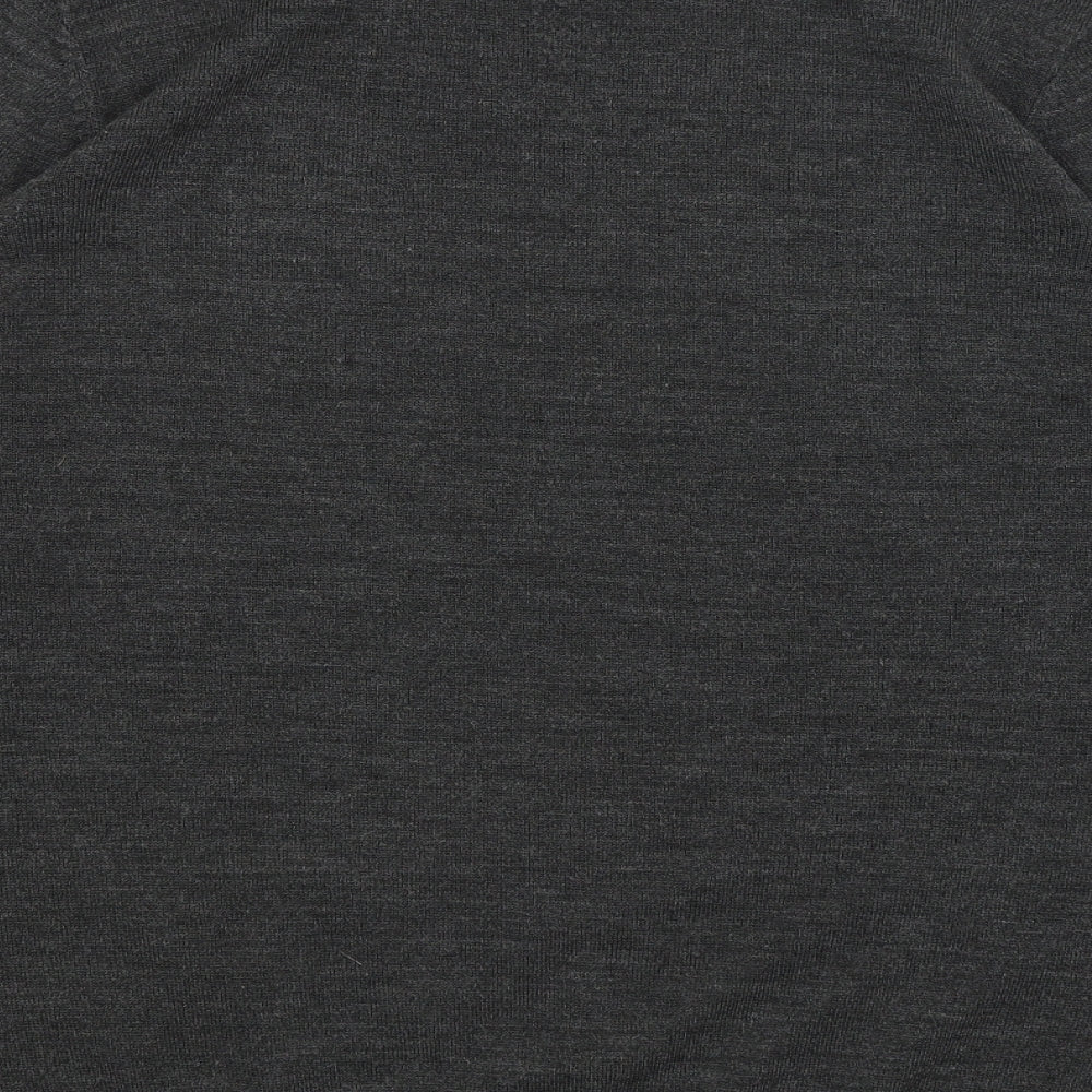 New Look Mens Grey Pullover Jumper Size L