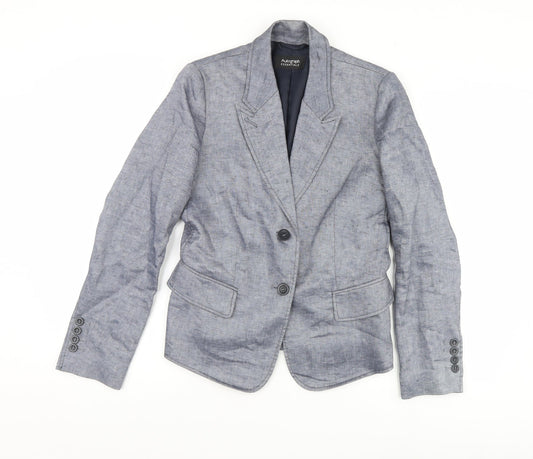 Womens UK Size 8 Marks and Spencer Regular Grey Blazer
