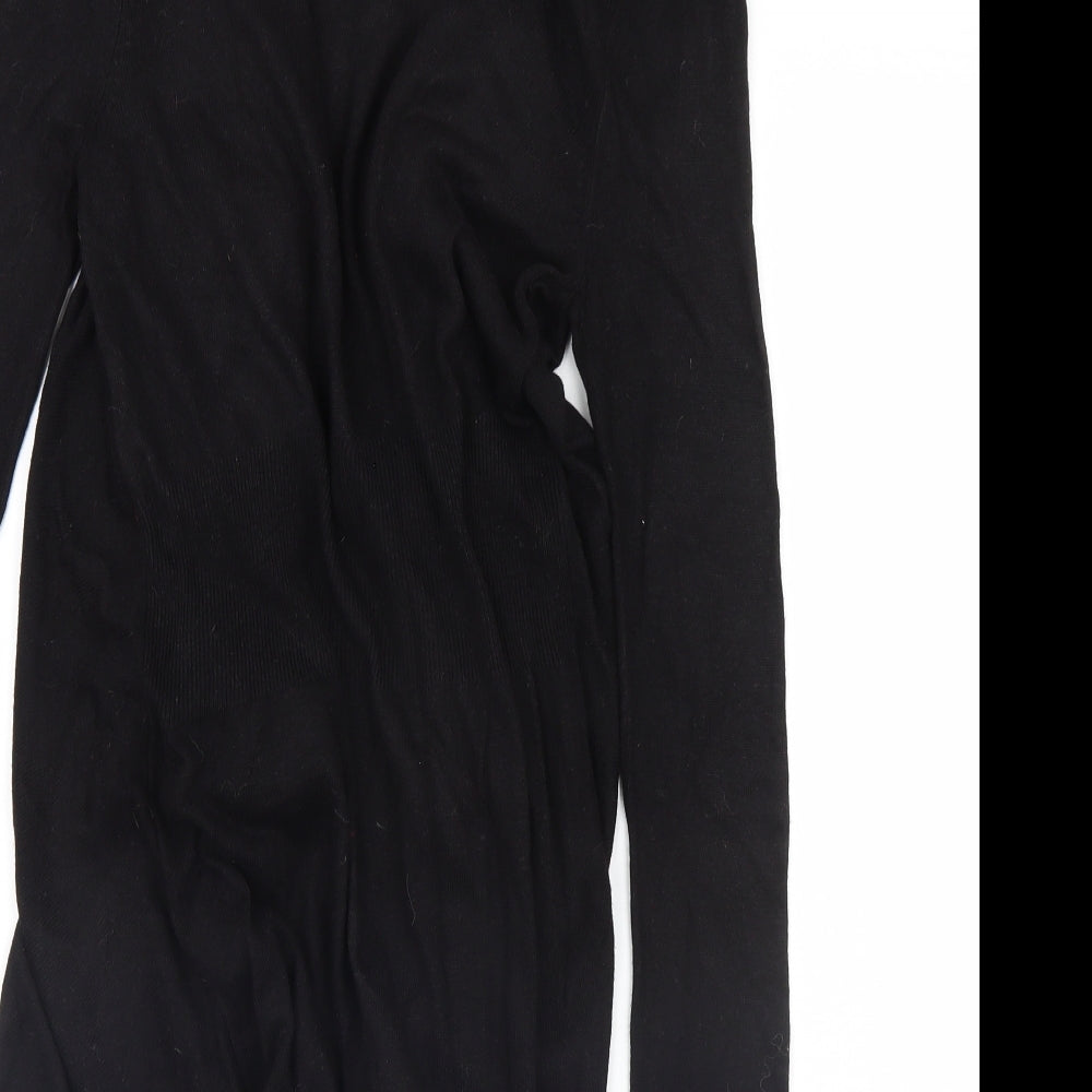Womens UK Size 10 Marks and Spencer Black Cardigan Jumper