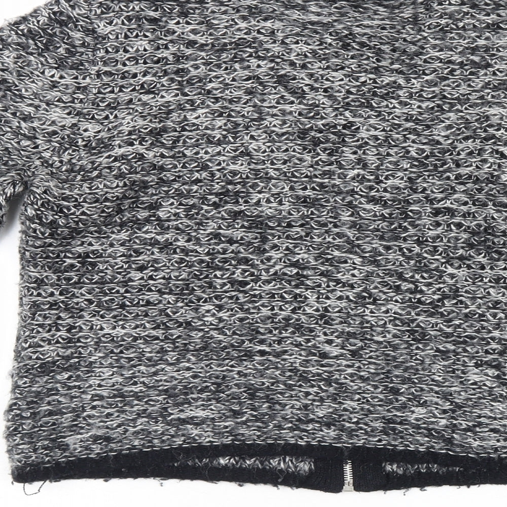 Womens UK Size S arista Black Cardigan Jumper