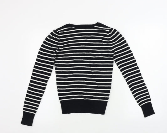 Womens UK Size 8 Atmosphere Black Pullover Jumper