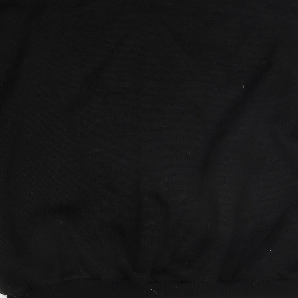 Womens UK Size L Preworn Black Pullover Jumper