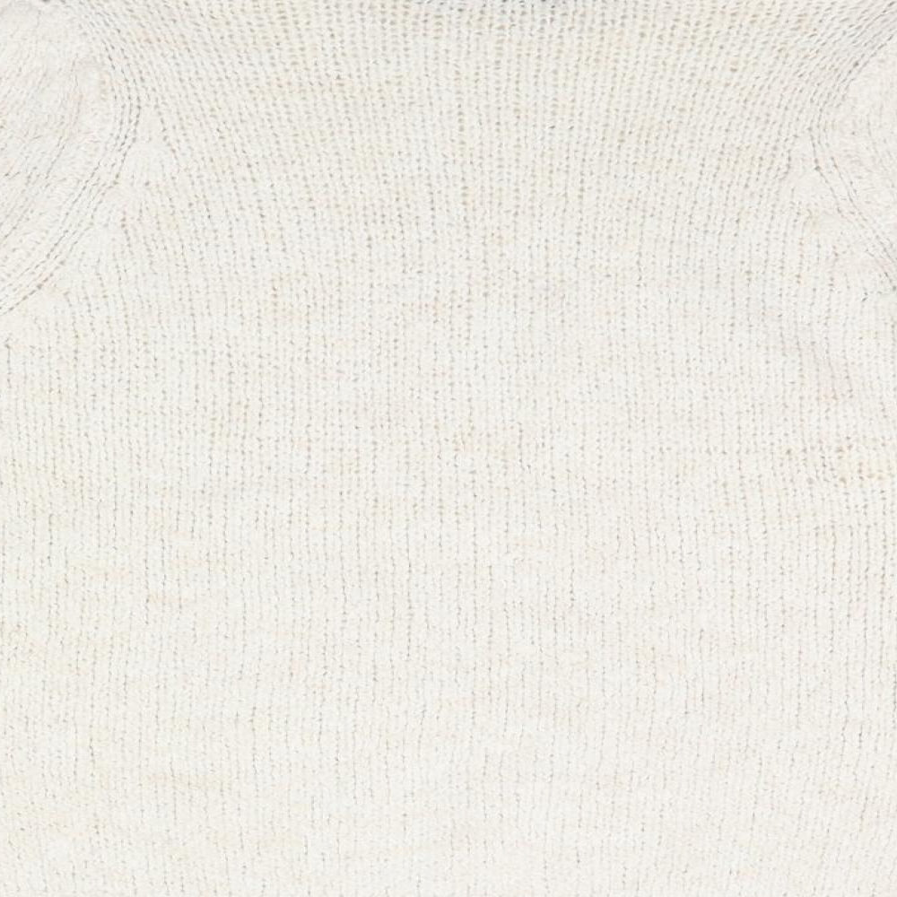 F&F Womens Beige Pullover Jumper Size 8